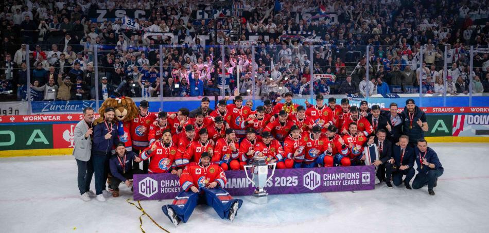 Gli ZSC Lions e l'ERC Ingolstadt a Laces